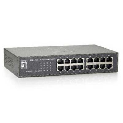 Switch level one no gestion 16p 10-100-1000 mini GEU-1621