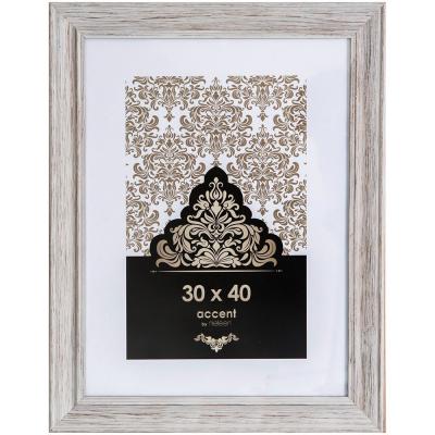 Nielsen Design Accent Vintage 30x40 Cm Wood Photo Frame Gris