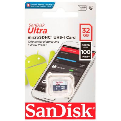 SanDisk Ultra - Carte m&eacute;moire flash - 32 Go - Class 10 - microSDHC UHS-I 