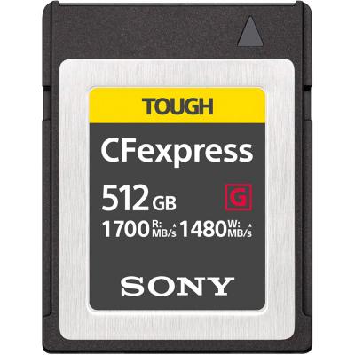 Sony Carte CFexpress Tough 512Gb R1700/W1480 Type B