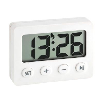 R&eacute;veil &agrave; quartz TFA Dostmann 60.2014.02 blanc 