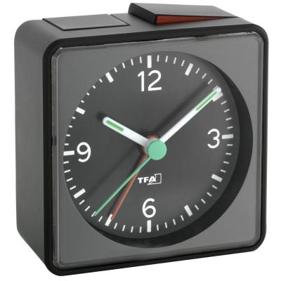 Tfa Dostmann 60.1013.01 Push Electronic Alarm Clock Noir