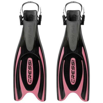 Cressi Frog Plus Diving Fins Noir,Rose EU 35-38 
