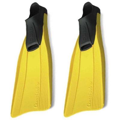Cressi Clio Palme Snorkeling Mixte Adulte, Jaune, 27/29
