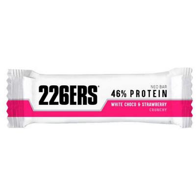 Barre 226ERS Neo Barre 46% Prot&eacute;ine Chocolat Blanc & Fraise 50 gr.