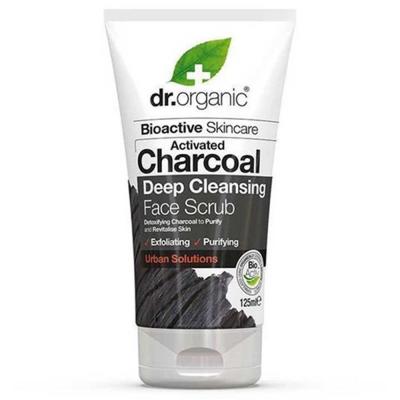 Dr. Organic Activated Charcoal Facial Scrub 125 ml 125 ml