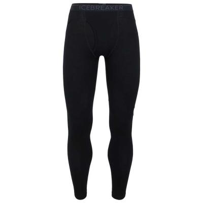 Icebreaker 260 Tech Merino Leggings Noir L Homme