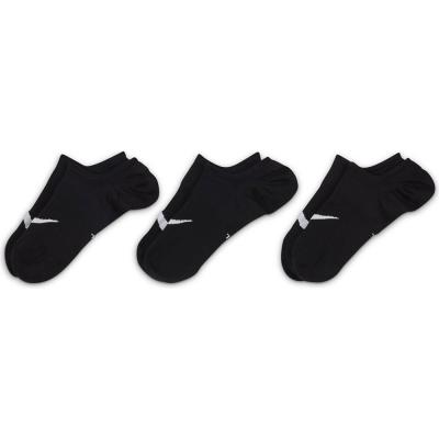 Chaussettes x3 nike everyday plus lightweight noir unisex