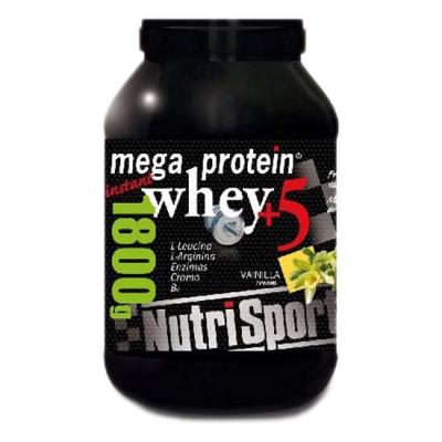 Nutrisport Mega Protein 1.8kg Vanilla Noir 