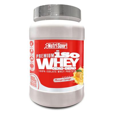 Nutrisport Premium Iso Whey Zero-zero 1kg Orange Argent&eacute; 