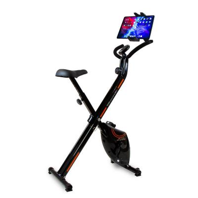 Velo d appartement evo b1000 pliable support pour tablette smartphone