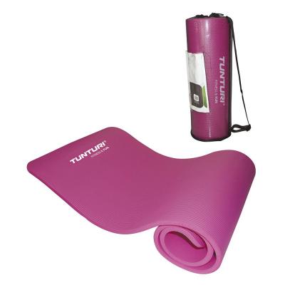 Tunturi tapis de fitness avec sac de transport 180 cm rose