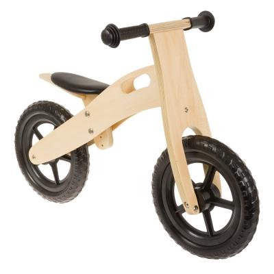Anlen Loopfiets Draisienne &agrave; 2 Roues 12 pouces Junior Noir/Ivoire