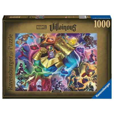 Puzzle 1000 pi&egrave;ces Ravensburger Thanos Collection Marvel Villainous 