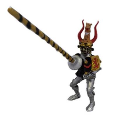 Plastoy Knight Rider Helmet Jewelry Leopard Figure Multicolore