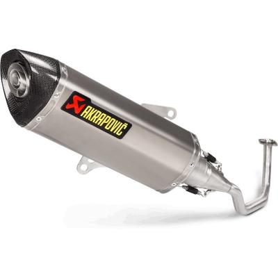 Akrapovic Racing Forza 125 17-18 Ref:s-h125r5-hrss Muffler Noir,Argent&eacute;