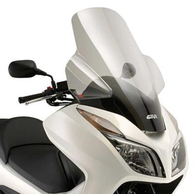 GIVI Pare-brise, Bulle moto et scooter, D1123ST sur&eacute;lev&eacute; transparent