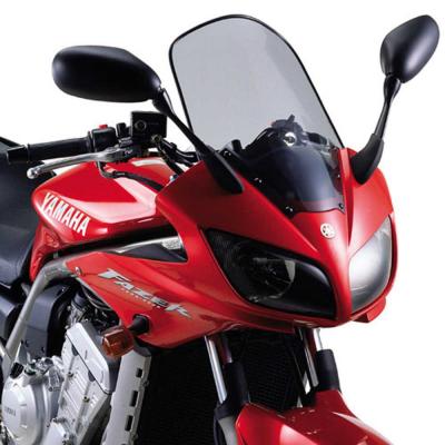 GIVI Pare-brise, Bulle moto et scooter, D129S Sur&eacute;lev&eacute; fum&eacute;