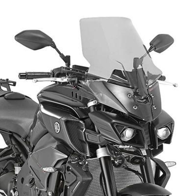GIVI Pare-brise, Bulle moto et scooter, D2129S Sur&eacute;lev&eacute; fum&eacute;