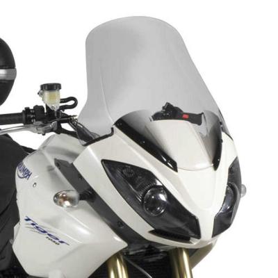 GIVI Pare-brise, Bulle moto et scooter, D225ST sur&eacute;lev&eacute; transparent