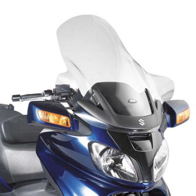 GIVI Pare-brise, Bulle moto et scooter, D257ST sur&eacute;lev&eacute; transparent