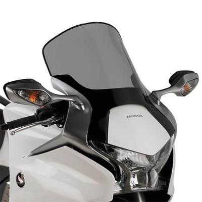 GIVI Pare-brise, Bulle moto et scooter, D321S Sur&eacute;lev&eacute; fum&eacute;