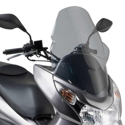 GIVI Pare-brise, Bulle moto et scooter, D322S Sur&eacute;lev&eacute; fum&eacute;