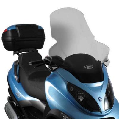GIVI Pare-brise, Bulle moto et scooter, D501ST sur&eacute;lev&eacute; transparent