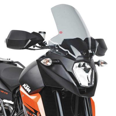 GIVI Pare-brise, Bulle moto et scooter, D750S Sur&eacute;lev&eacute; fum&eacute;