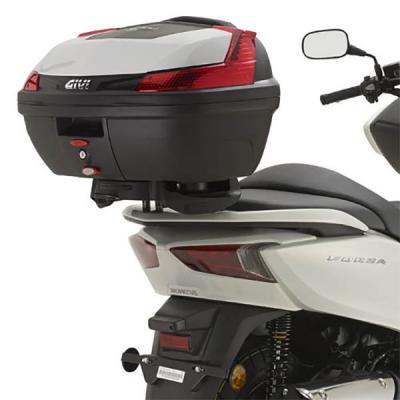 Givi Monolock Top Case Rear Rack Fitting Honda Forza 300 Abs Noir