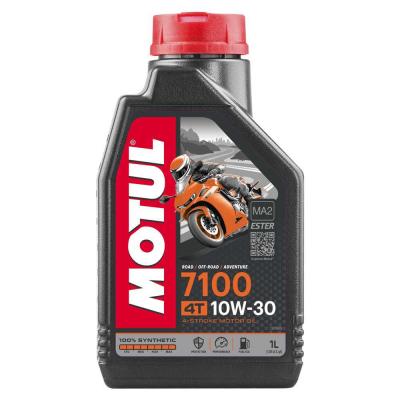 Motul 7100 4T 104089 Huile pour Moto &agrave; Moteur 4 Temps 10W-30 1&nbsp;l