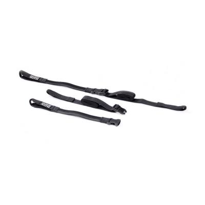 ROK Straps SW-MOTECH 2 Adjustable Straps. Black. 500-1500 mm
