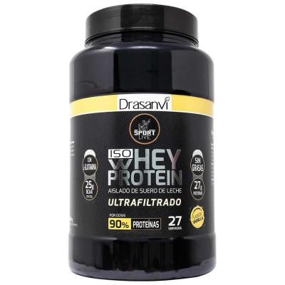 Drasanvi Sport Live Iso Whey Whey Protein Isol&eacute; Vanille 800g