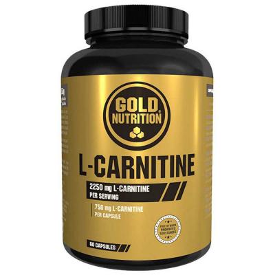 Gold Nutrition L-Carnitina 60Caps - Br&ucirc;leur de graisse taille UNICA