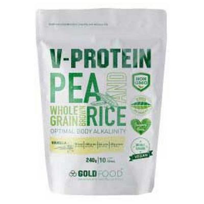 Gold Nutrition V-protein 240gr Vanilla Blanc 