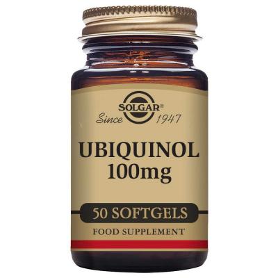 Solgar Ubiquinol Forme R&eacute;duite de Coenzyme Q10 100 mg 50 g&eacute;lules