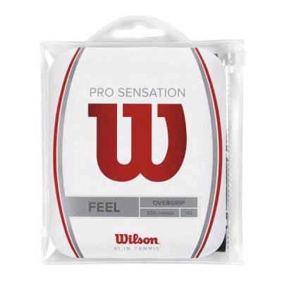 Surgrips Wilson Pro Sensation Overgrip x 12 Noir