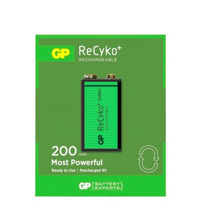 Gp Batteries Imh 9v Rechargeable 200mah Batteries Vert