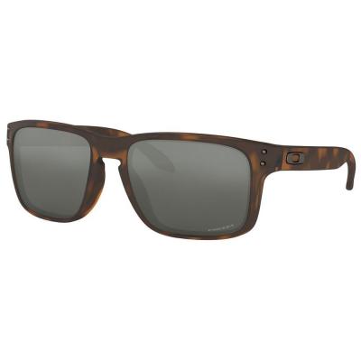 Lunettes de soleil Oakley Oo9102 holbrook col. 9102f4 Hommes Carr&eacute; Maron