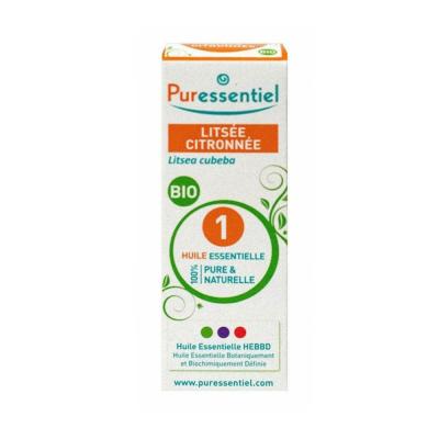 Puressentiel Huile essentielle Lits&eacute;e citronn&eacute;e BIO - 10 ml T.U
