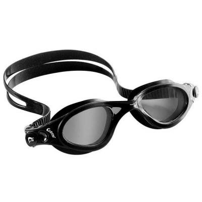 Cressi Sub S.p.A. Flash Small Lunette de natation Black/Smoked Lenses