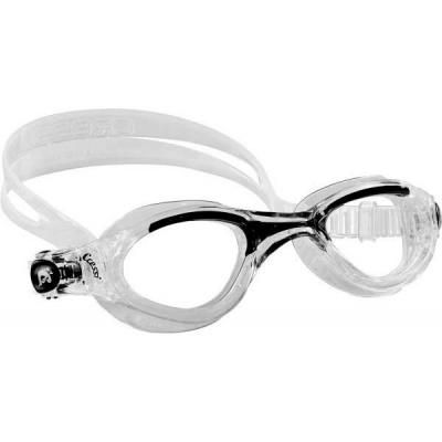 Cressi Sub S.p.A. Flash Lunette de natation Transparent/Noir Adulte