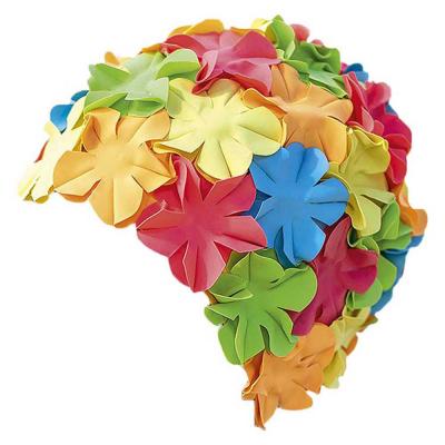 Fashy Rubber Flower Cap Multicolore 