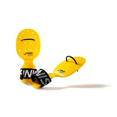 Finis bolster paddles de natation jaune
