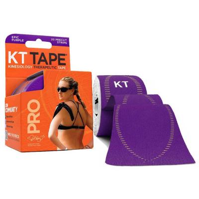 Kt Tape Kt Pro Bande Pr&eacute;d&eacute;coup&eacute; 20x25cm Epic Purple 5M 20uts