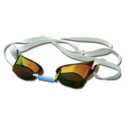Malmsten Swedish Metallic Swimming Goggles Blanc