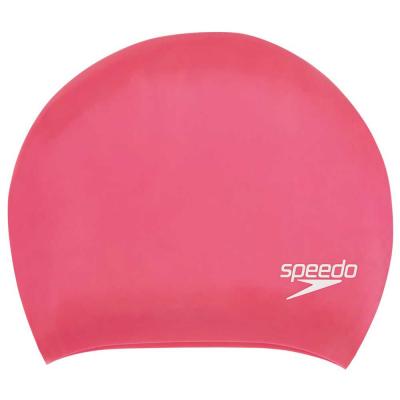 Speedo bonnet de bain Cheveux longs silicone rose taille unique