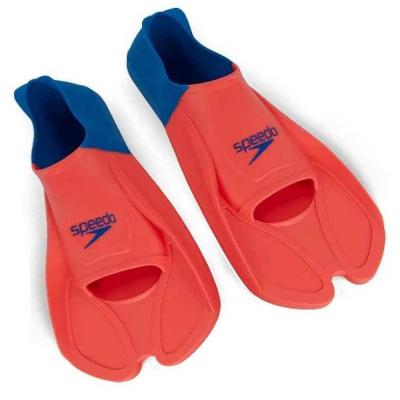 Speedo Biofuse TF palmes d'entra&icirc;nement Mixte Adulte, Orange/Bleu, 2-3