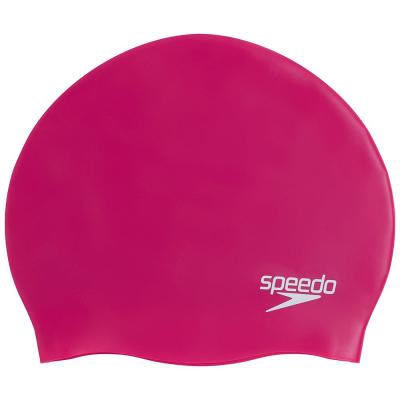 Bonnet de bain Speedo (moul&eacute; en silicone) - One Size Electric Pink