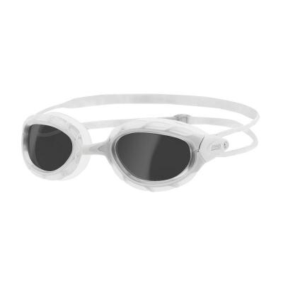 Lunettes de natation Zoggs Predator blanc gris